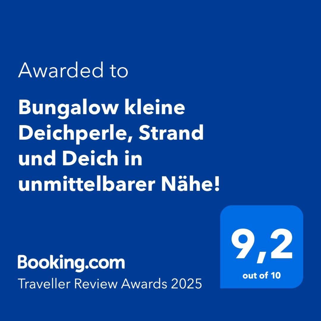 Bungalow Kleine Deichperle, Strand Und Deich In Unmittelbarer Naehe! Lemmer Luaran gambar
